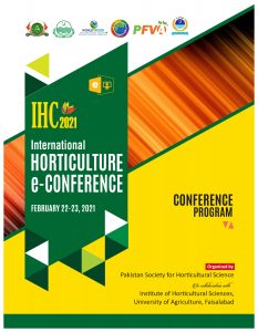 International Horticulture e-Conference (February 22-23, 2021)